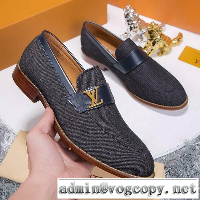 クールな印象を引き立て ビジネスシューズ 2019年春夏シーズンの人気 2色可選 ルイ ヴィトン LOUIS VUITTON クラシカルな雰囲気
