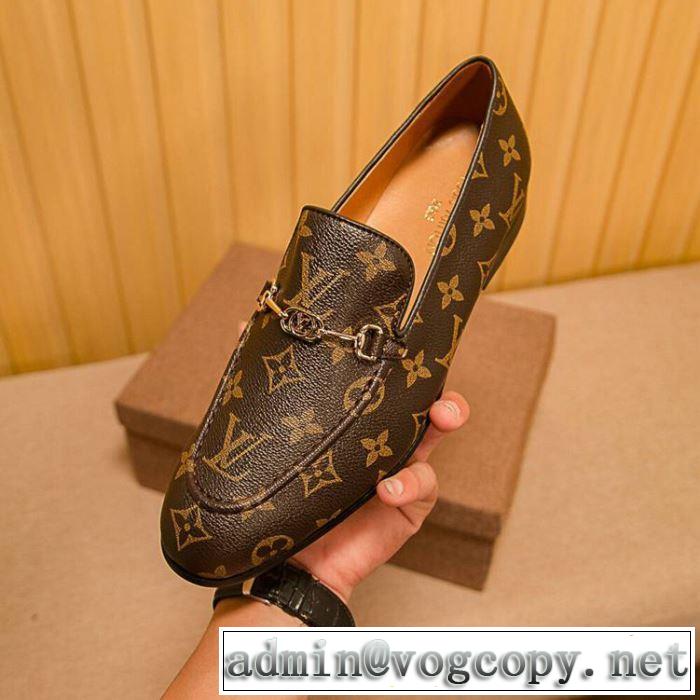 デザイン抜群のアイテム ビジネスシューズ 2019年春夏流行ファッション 2色可選 ルイ ヴィトン LOUIS VUITTON ファッションにトレンド