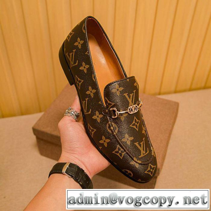 デザイン抜群のアイテム ビジネスシューズ 2019年春夏流行ファッション 2色可選 ルイ ヴィトン LOUIS VUITTON ファッションにトレンド