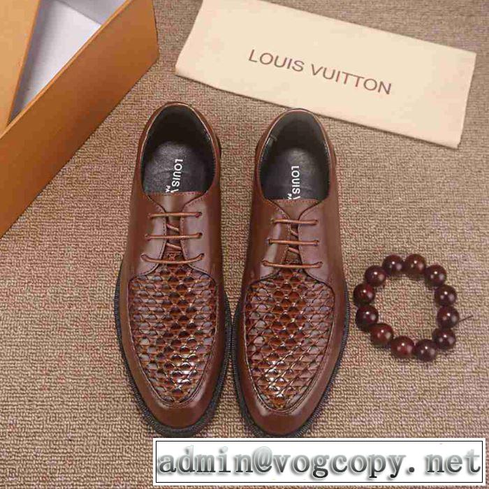 リラックス感のあるゆったり ルイ ヴィトン LOUIS VUITTON 春色の最旬の人気アイテム ビジネスシューズ 2019夏ファション新品