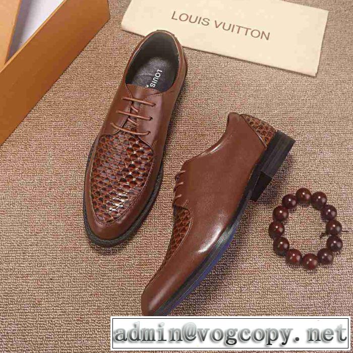 リラックス感のあるゆったり ルイ ヴィトン LOUIS VUITTON 春色の最旬の人気アイテム ビジネスシューズ 2019夏ファション新品