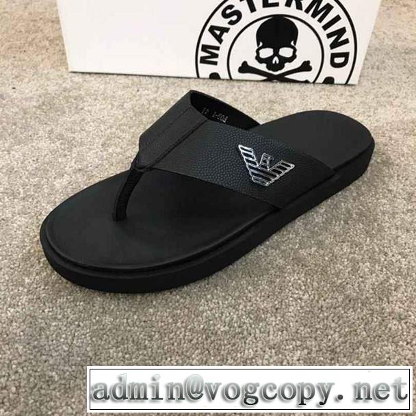 2019年の夏のマスト アルマーニ ARMANI この夏は注目新作  サンダル さわやか夏スタイル新品