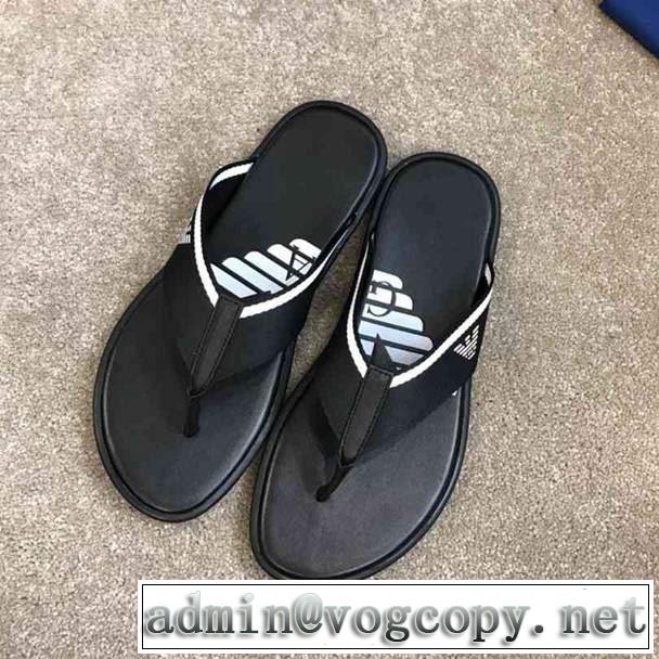 2色可選 サンダル すっきりした印象に 2019年春夏のトレンドアイテム アルマーニ ARMANI ちょっと大人の印象