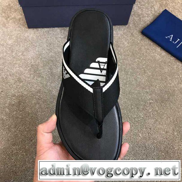 2色可選 サンダル すっきりした印象に 2019年春夏のトレンドアイテム アルマーニ ARMANI ちょっと大人の印象