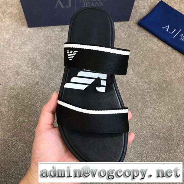 サンダル トレンド感があって涼しげ アルマーニ ARMANI 2019年最新ファッション 2色可選 ブランドの話題の新作も！ 