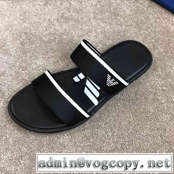 サンダル トレンド感があって涼しげ アルマーニ ARMANI 2019年最新ファッション 2色可選 ブランドの話題の新作も！ 