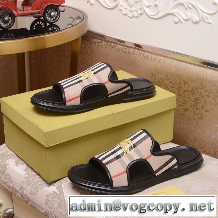  リラックス感のあるゆったり サンダル 2019夏ファション新品  バーバリー BURBERRY 抜け感のある夏着物
