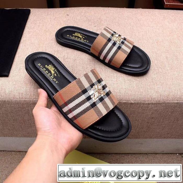  バーバリー BURBERRY トレンドアイテムとして継続 サンダル 大胆なデザイン 3色可選 大人カジュアル夏ファッション2019