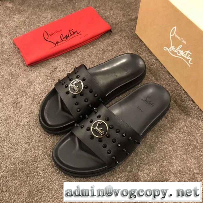 2019春夏トレンドアイテム Christian Louboutinファッションにトレンド クリスチャンルブタン サンダル