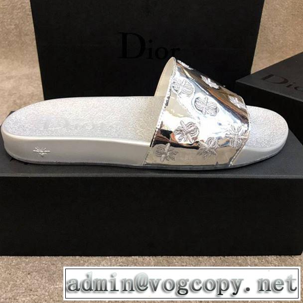 2019夏色っぽさ サンダル おしゃれデザインも大人気 ディオール DIOR 夏らしい爽やかさ 2色可選 オシャレな印象に 