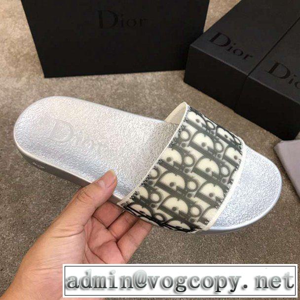  ディオール DIOR  カジュアルを一歩大人に サンダル 2019即旬な装いに 2色可選 おすすめ大人かわいい着こなし