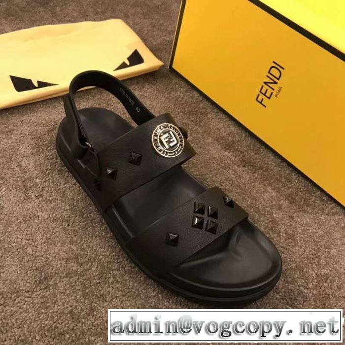 今期注目のブランドトレンド フェンディおしゃれな夏ファッション2019 FENDI  サンダル