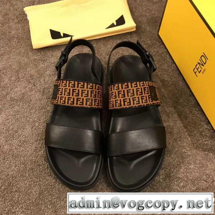 素敵カジュアル春夏新品 フェンディ2019春夏人気トレンドアイテム  FENDI サンダル