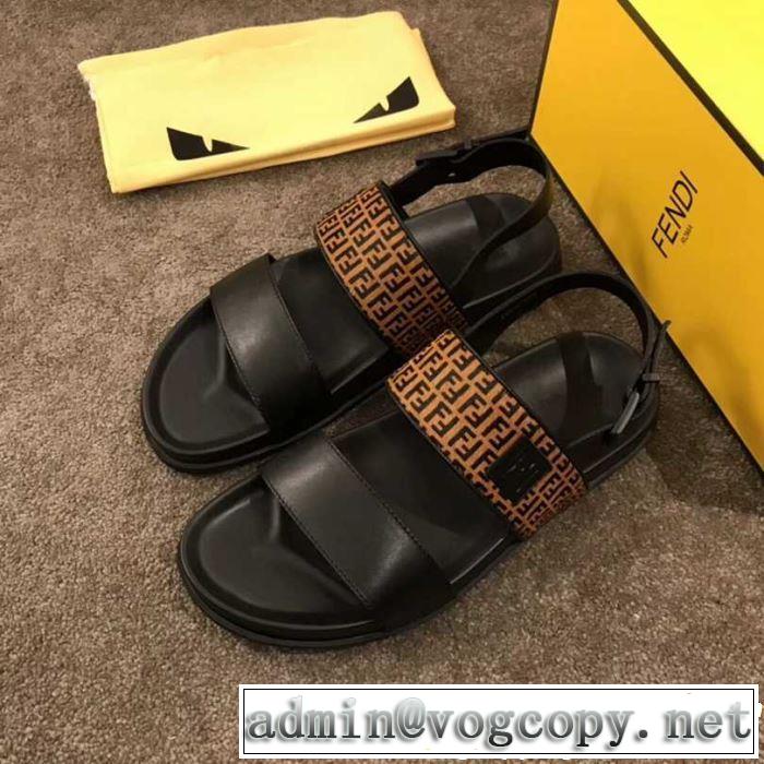 素敵カジュアル春夏新品 フェンディ2019春夏人気トレンドアイテム  FENDI サンダル