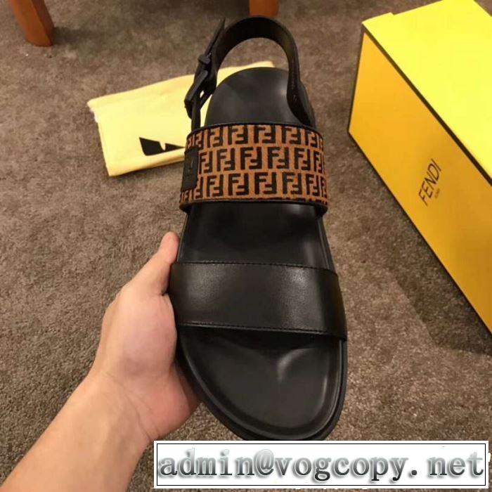 素敵カジュアル春夏新品 フェンディ2019春夏人気トレンドアイテム  FENDI サンダル