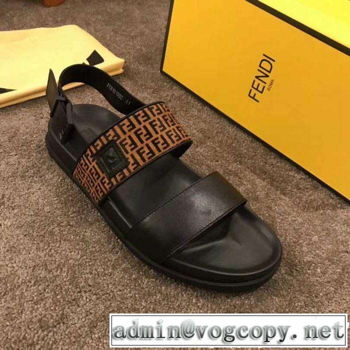 素敵カジュアル春夏新品 フェンディ2019春夏人気トレンドアイテム  FENDI サンダル