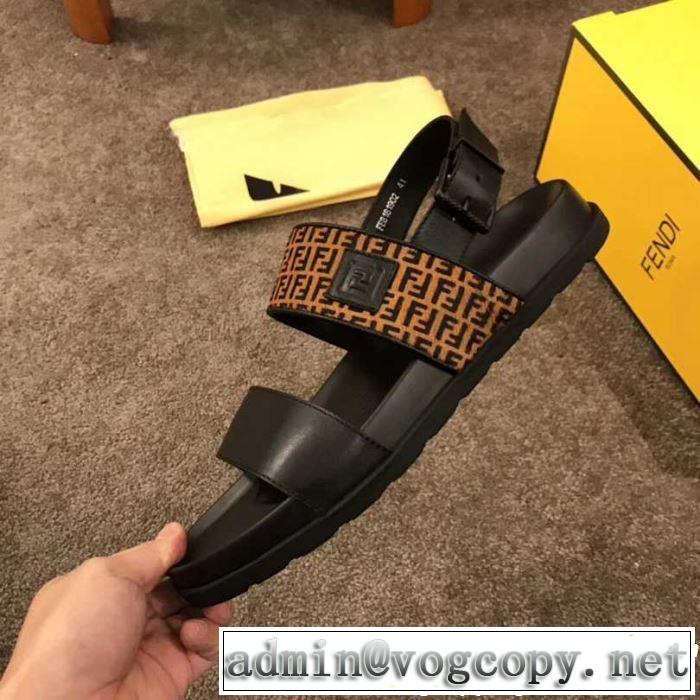 素敵カジュアル春夏新品 フェンディ2019春夏人気トレンドアイテム  FENDI サンダル