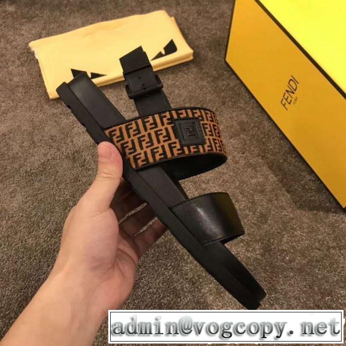 素敵カジュアル春夏新品 フェンディ2019春夏人気トレンドアイテム  FENDI サンダル