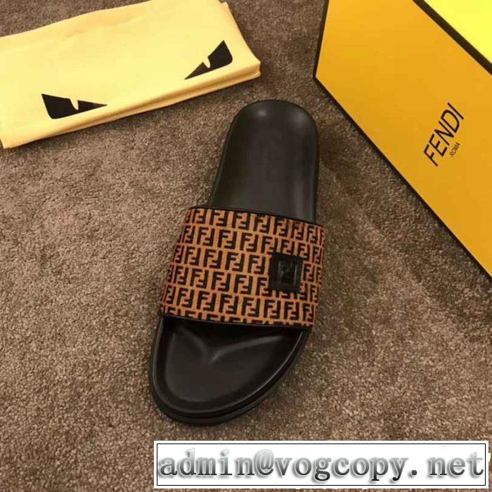 海外セレブは大人気 フェンディ素敵カジュアル春夏新品 FENDI サンダル2019SSのトレンド商品
