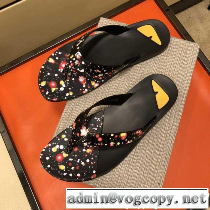 フェンディ FENDI トングサンダル カジュアルファッションを楽しもう2019年春夏シーズンの人気