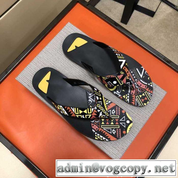 ぜひ今年のトレンドをチェック フェンディ FENDI トングサンダル2019SSのトレンド商品