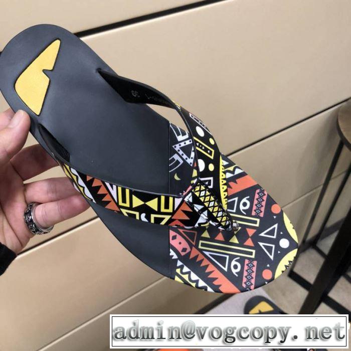 ぜひ今年のトレンドをチェック フェンディ FENDI トングサンダル2019SSのトレンド商品