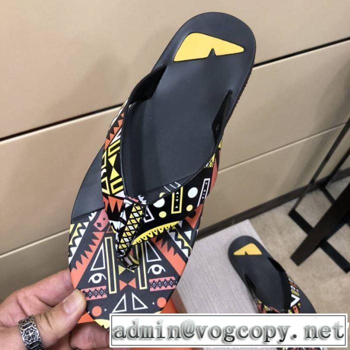 ぜひ今年のトレンドをチェック フェンディ FENDI トングサンダル2019SSのトレンド商品