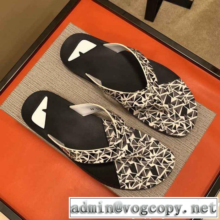 最もクラシックなタイプ 2019春夏トレンドアイテム フェンディ FENDI トングサンダル