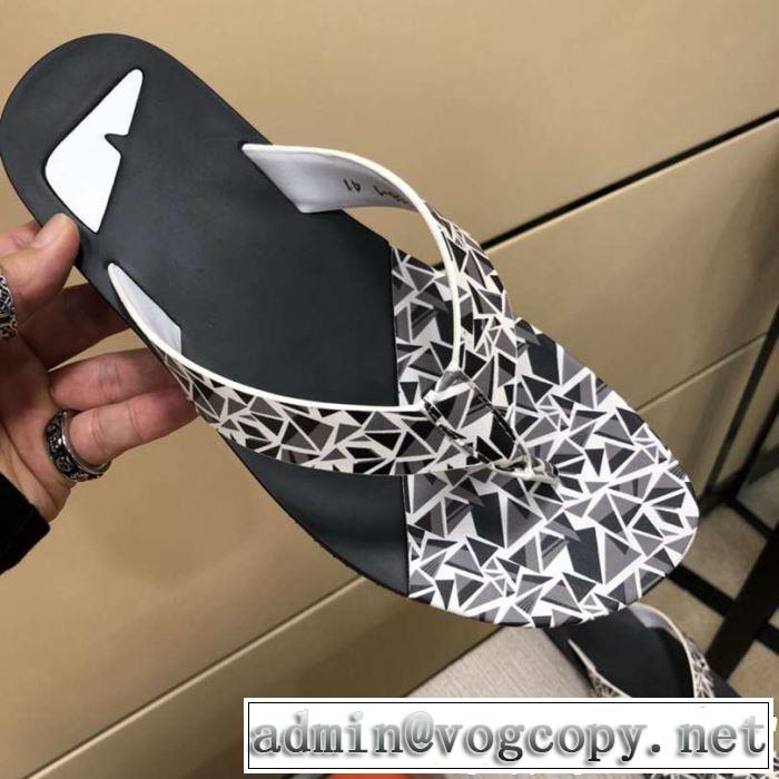 最もクラシックなタイプ 2019春夏トレンドアイテム フェンディ FENDI トングサンダル