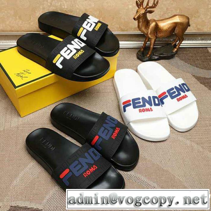 フェンディ 夏らしい季節感 FENDI 3色可選  トングサンダル2019春夏人気トレンドアイテム
