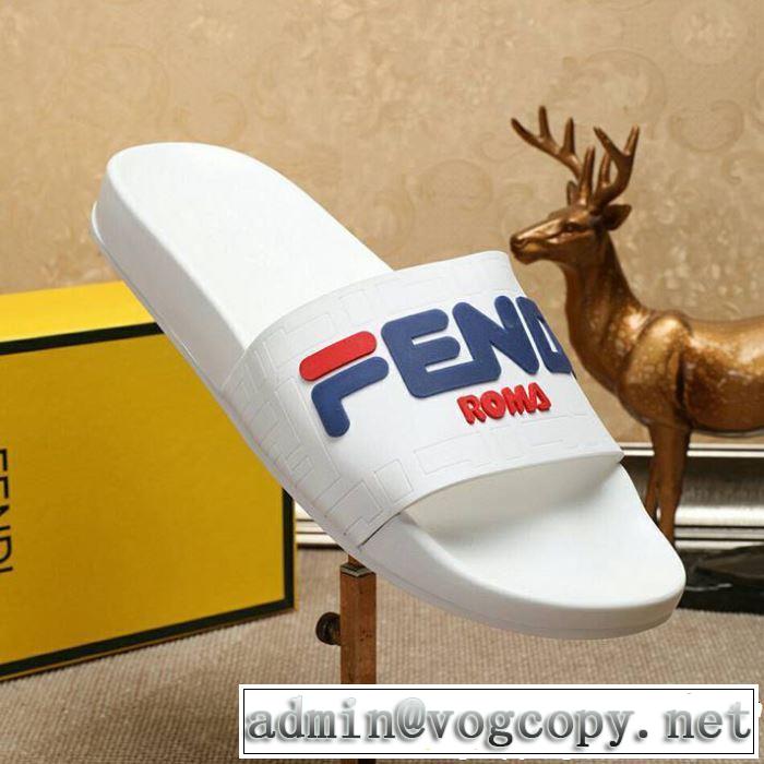 フェンディ 夏らしい季節感 FENDI 3色可選  トングサンダル2019春夏人気トレンドアイテム