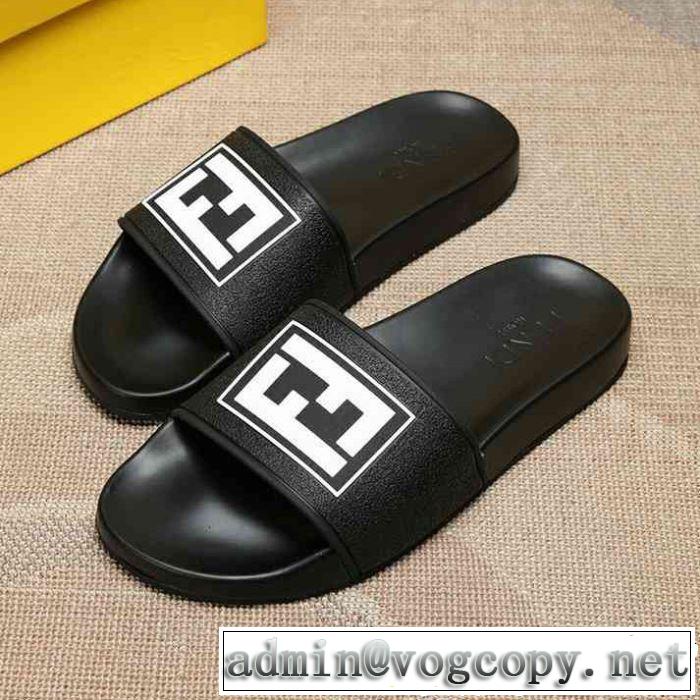 最も目立ったブランド新品 フェンディ FENDI 2色可選  トングサンダル《2019年》今、注目のストリート