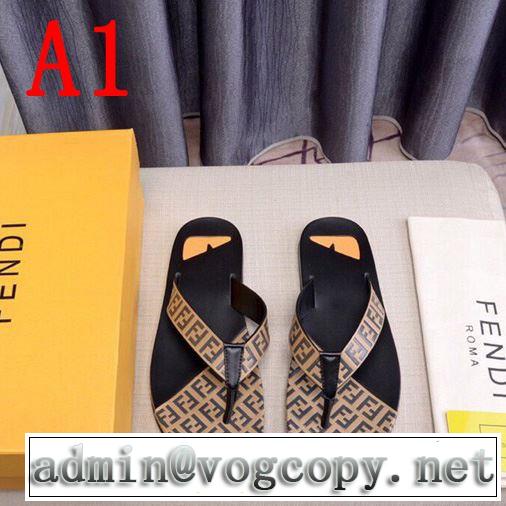 きれいめ上品に  サンダル 多色可選 グッと大人っぽい印象に フェンディキレイめ感が強い  FENDI 2019年の夏のマスト 