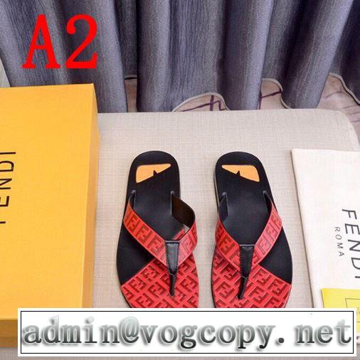 きれいめ上品に  サンダル 多色可選 グッと大人っぽい印象に フェンディキレイめ感が強い  FENDI 2019年の夏のマスト