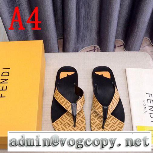  きれいめ上品に  サンダル 多色可選 グッと大人っぽい印象に フェンディキレイめ感が強い  FENDI 2019年の夏のマスト