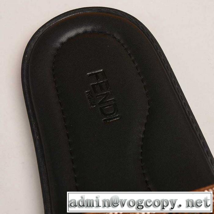 フェンディ FENDI スタイルUPして着こなす サンダル 夏ファッションをおしゃれに楽しもう  2色可選 スタイルアップ上品 