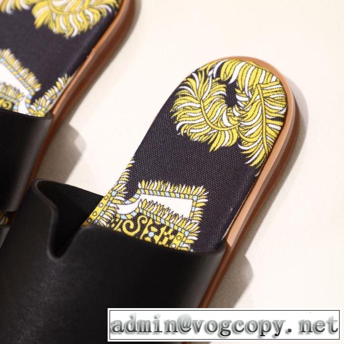  3色可選  ゆったり感のあるアイテム サンダル 2019年夏の一押しファッションアイテム エルメス HERMES
