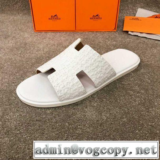  春夏のトレンドアイテム   エルメス HERMES 爽やかすぎない大人の印象に サンダル 春夏の流行り2019新品 多色可選