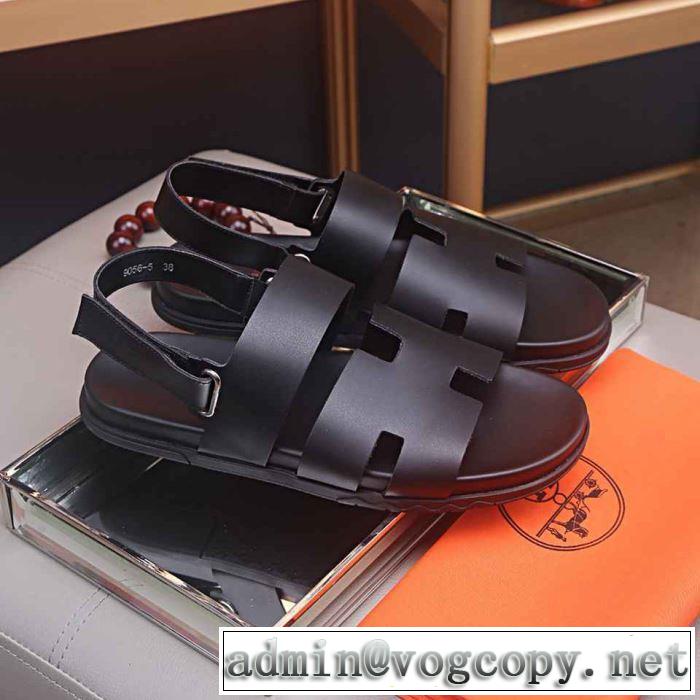  今っぽく新作アイテム  2019春夏の大注目トレンド エルメス 洗練された印象に  HERMES サンダル 今年もトレンド
