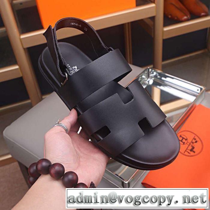  今っぽく新作アイテム  2019春夏の大注目トレンド エルメス 洗練された印象に  HERMES サンダル 今年もトレンド