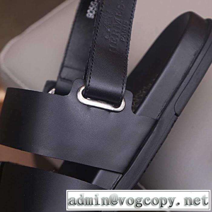  今っぽく新作アイテム  2019春夏の大注目トレンド エルメス 洗練された印象に  HERMES サンダル 今年もトレンド