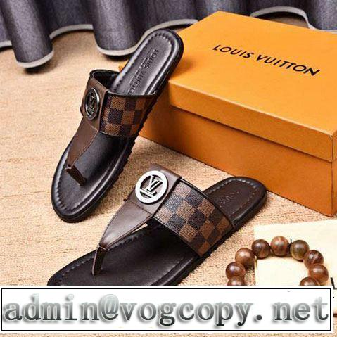 今シーズン注目のデザイン LOUIS VUITTON3色可選  サンダル ルイ ヴィトン2019春夏は人気定番