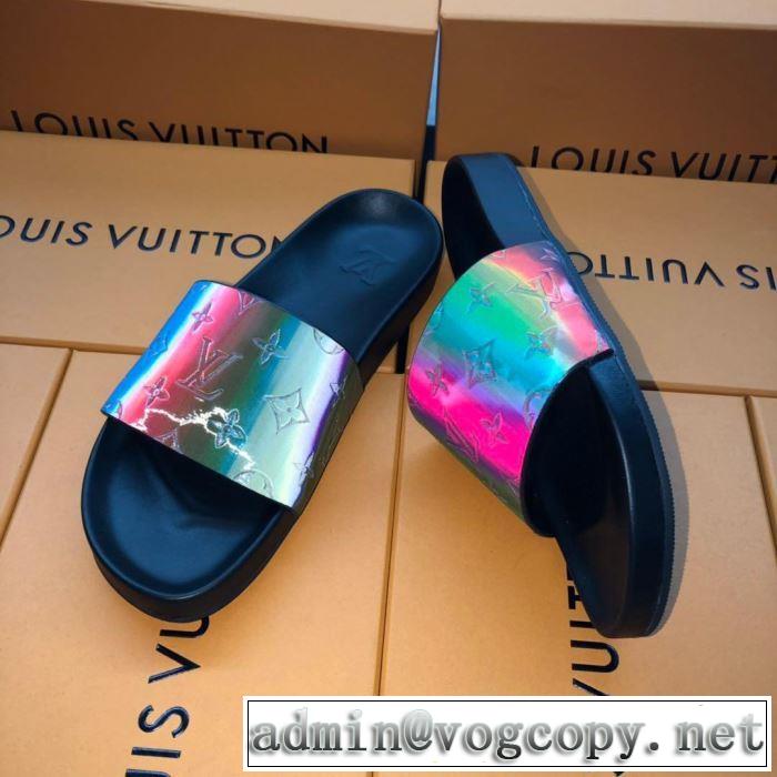 【2019年】夏のファッション ルイ ヴィトン LOUIS VUITTON 気持ちいい真夏日にぴったり サンダル 風通しのよい 