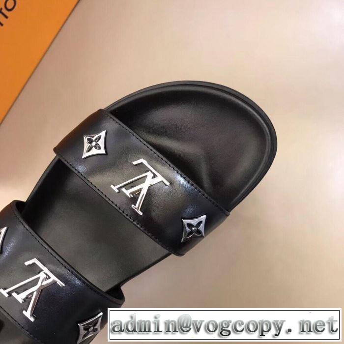  サンダル 清潔感のある肌見せ ルイ ヴィトン 魅力的な今年らしい LOUIS VUITTON おしゃれな夏ファッション2019