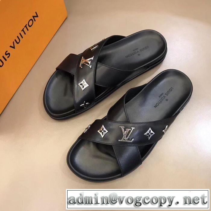  ルイ ヴィトン LOUIS VUITTON 《2019年》今、注目のストリート 派手にはなりすぎず  サンダル 特に注目したい