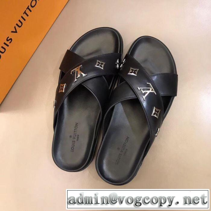  ルイ ヴィトン LOUIS VUITTON 《2019年》今、注目のストリート 派手にはなりすぎず  サンダル 特に注目したい