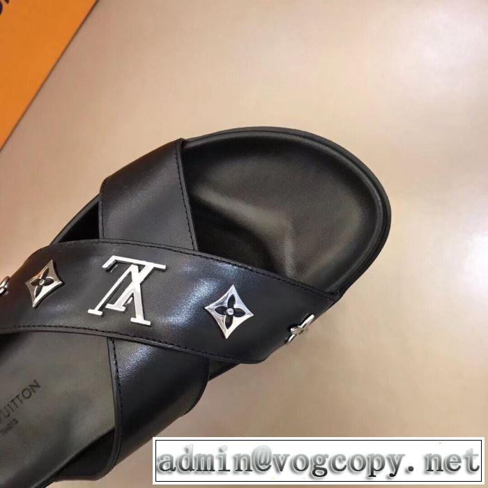  ルイ ヴィトン LOUIS VUITTON 《2019年》今、注目のストリート 派手にはなりすぎず  サンダル 特に注目したい