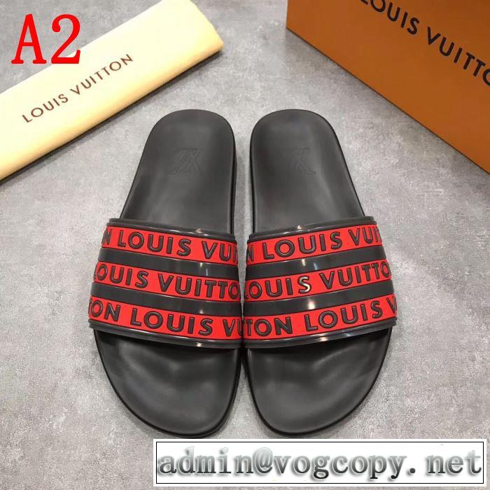  2色可選 スタイルUPして着こなす  ルイ ヴィトン  LOUIS VUITTON  サンダル2019年春夏のトレンドアイテム