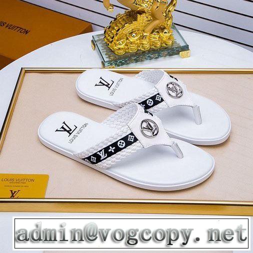 ルイ ヴィトン LOUIS VUITTON  ぜひ今年のトレンドをチェック 2色可選 2019年春夏流行ファッション サンダル ちょっと大人の印象 