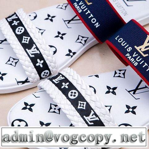 トレンド感があって涼しげ 2色可選 サンダル ルイ ヴィトン リッチな印象に  LOUIS VUITTON 2019年夏の一押しファッションアイテム 